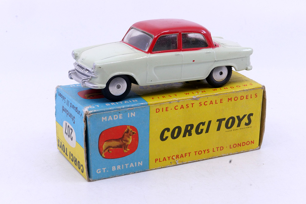 Corgi Toys Standard Vanguard III bicolore 207