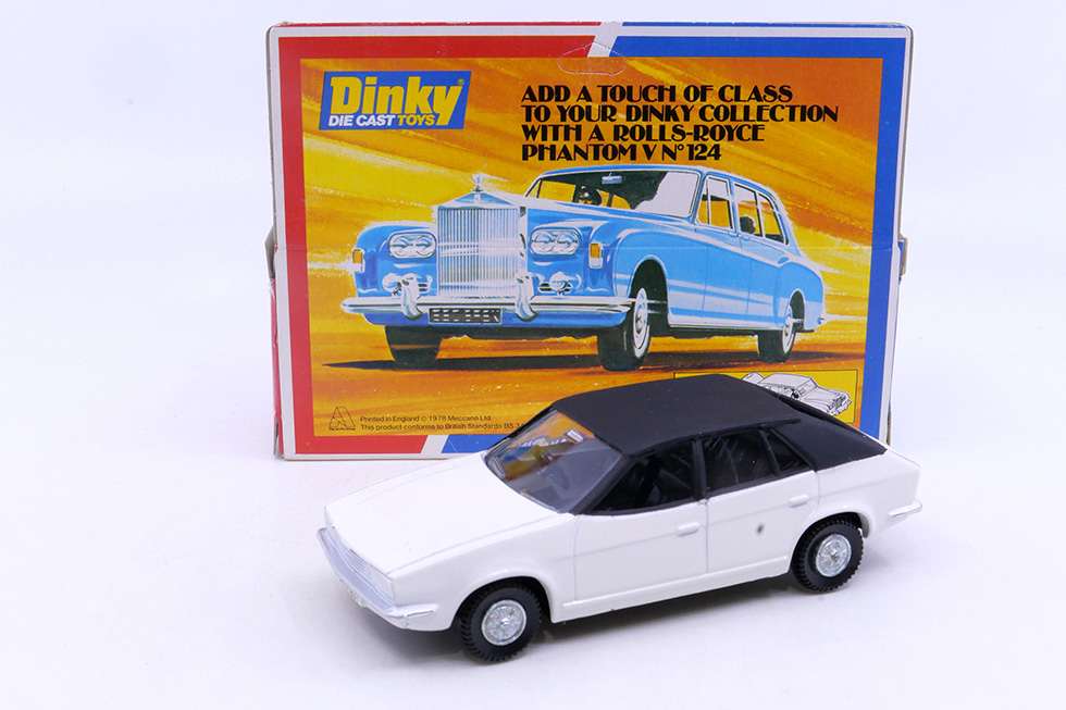 Dinky Toys. Austin Princess 2200HL white 123 black