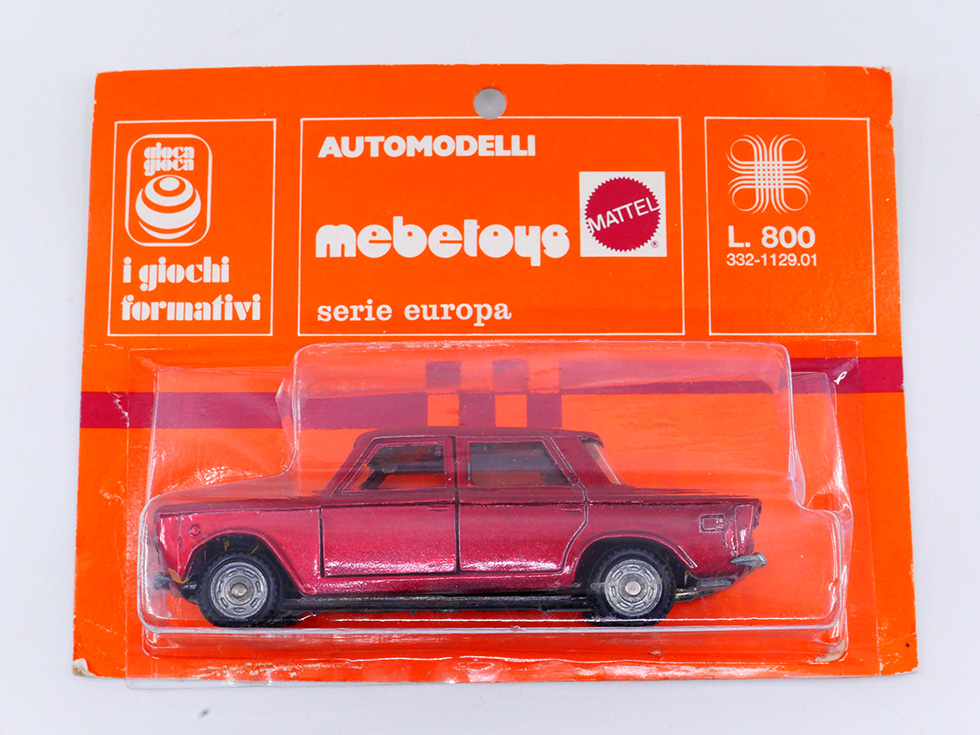 Mebetoys Fiat 1500 mattel gioca gioca L.800 serie europa