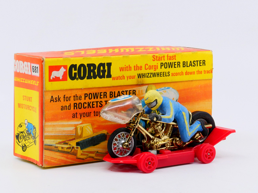 Corgi Toys Motorcycle Stunt 681