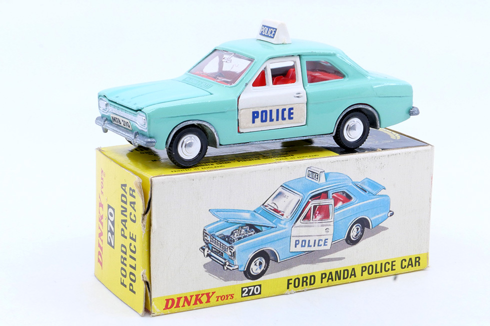 Dinky Toys Ford Escort Police Panda 270