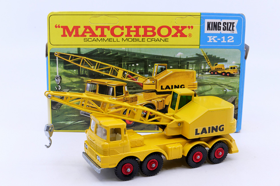 Matchbox Scammel Grue mobile laing K-12