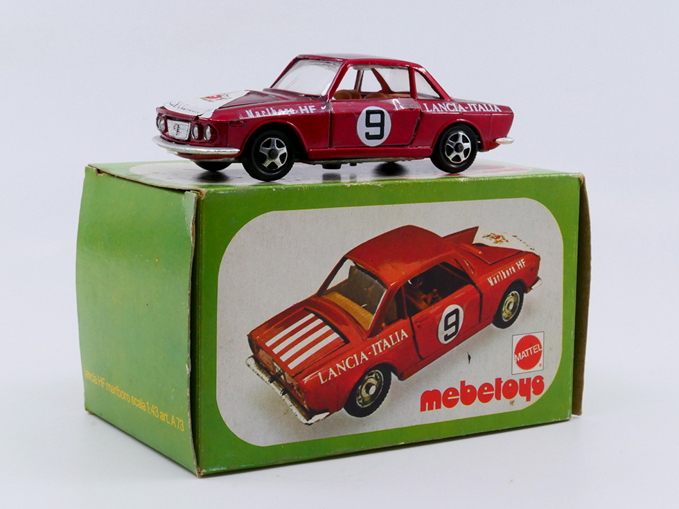 Mebetoys Lancia Fulvia HF Marlboro A73