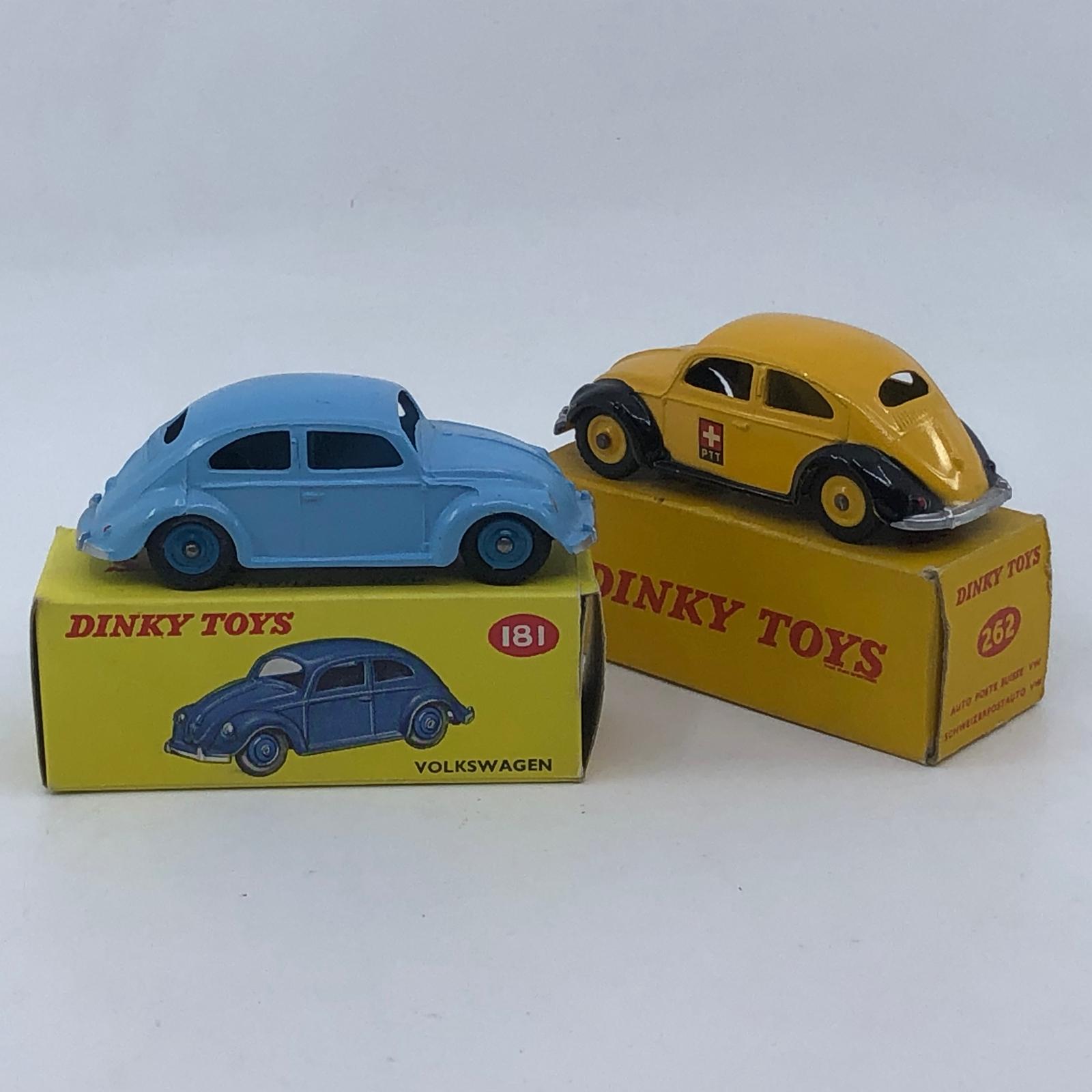 Collection AutoJaune- Dinky Toys rare Volkswagen 1200 jantes plastique