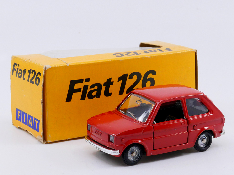 Mebetoys - Fiat 126 promozionale 8556