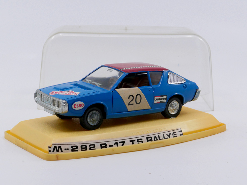 Pilen - Renault 17 Gordini rallye de Monte Carlo M-292