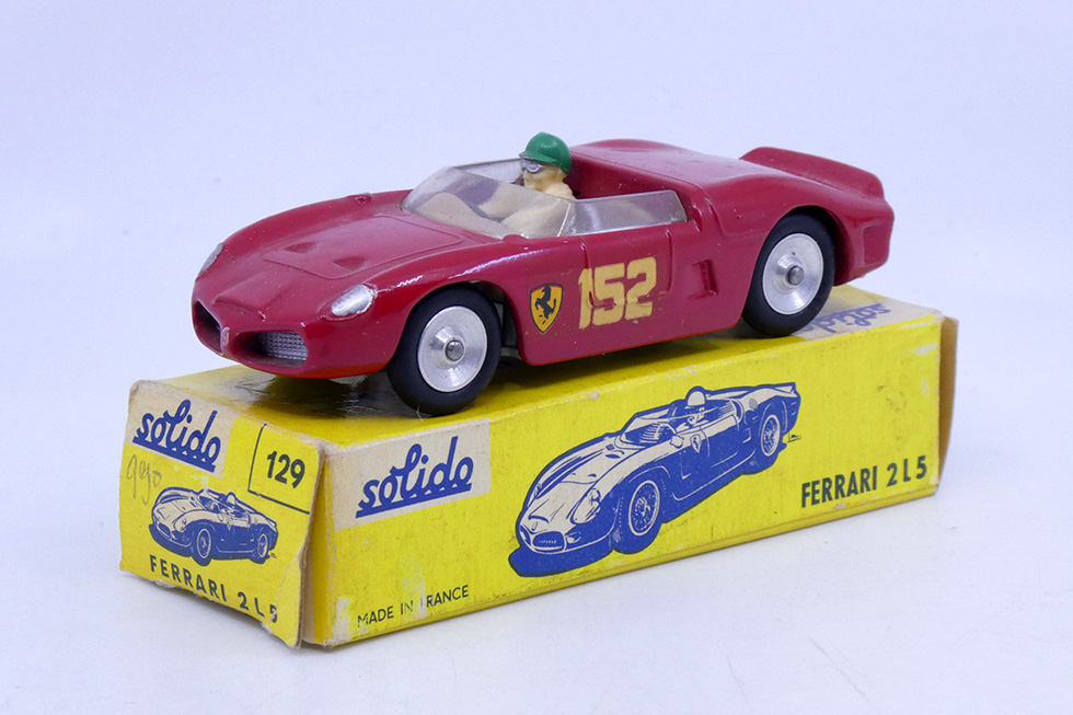 Solido - Ferrari 2.5L Targa Florio jantes acier chromé 129