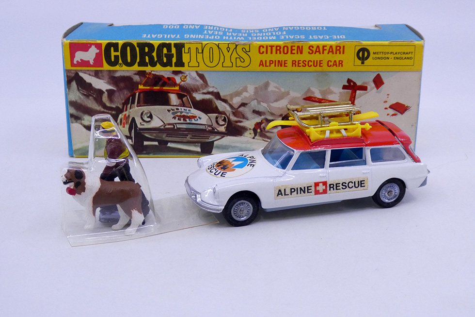 Corgi Toys - Citroën ID19 break Alpine Rescue 513