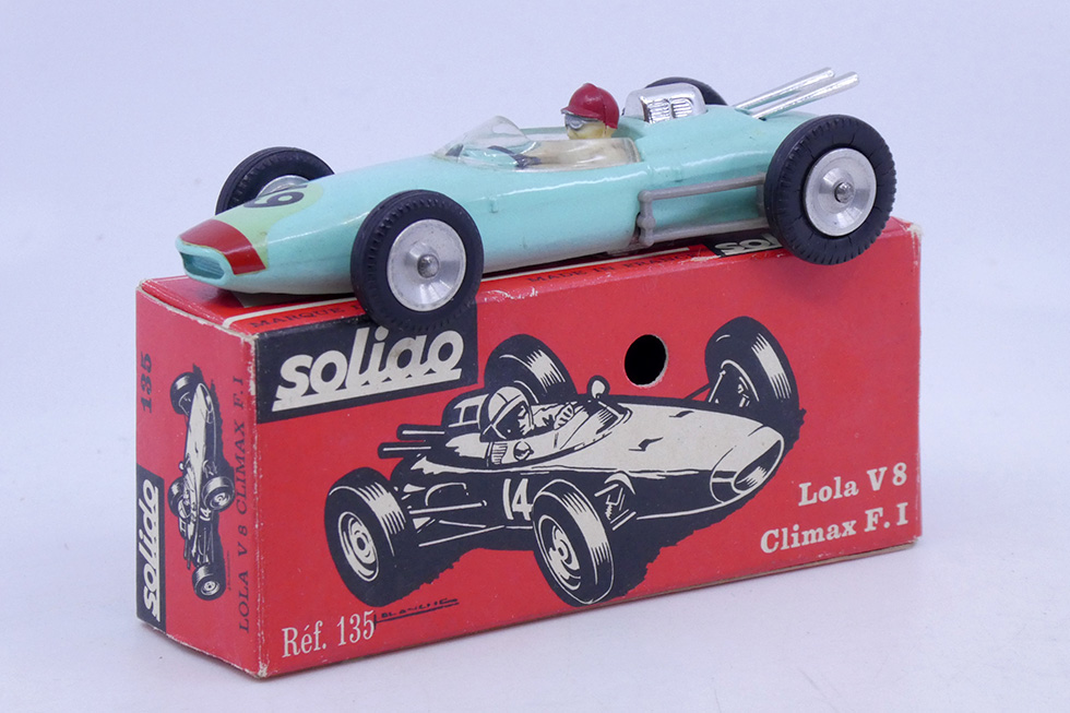 Solido - Lola V8 Climax 135 bleu