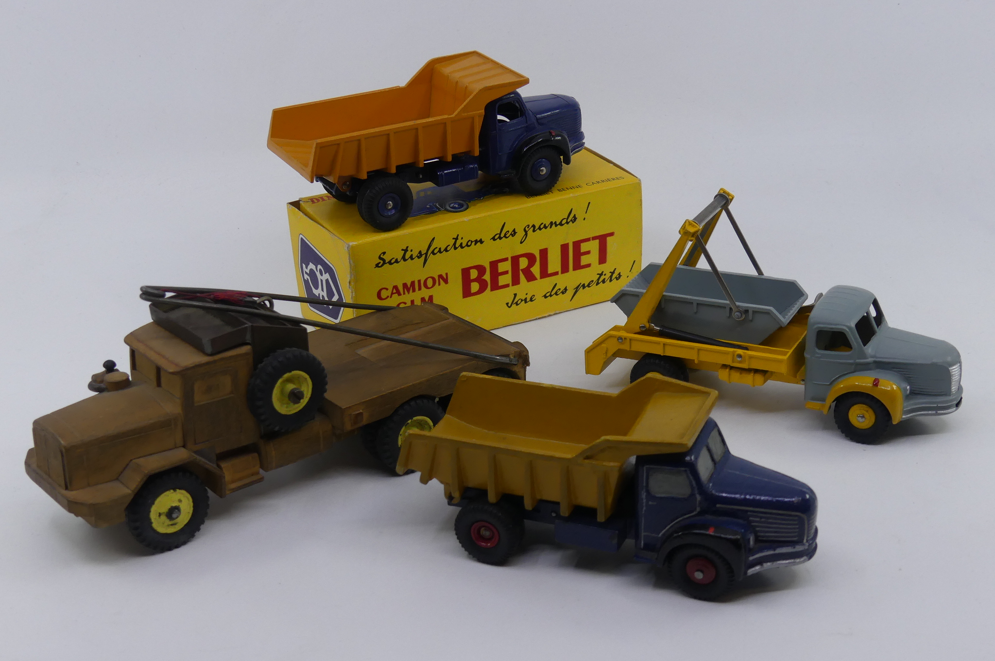 Collection Autojaune Espinasse ensemble de prototypes Berliet Dinky Toys