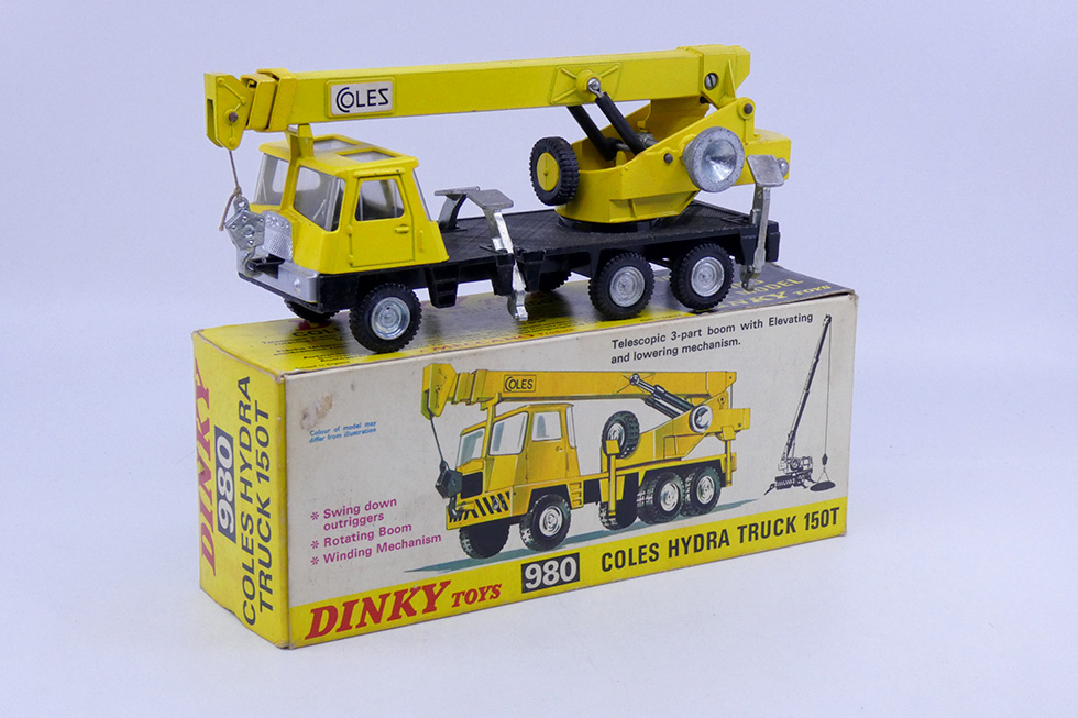 Dinky Toys GB - Coles grue automotrice 150T 980