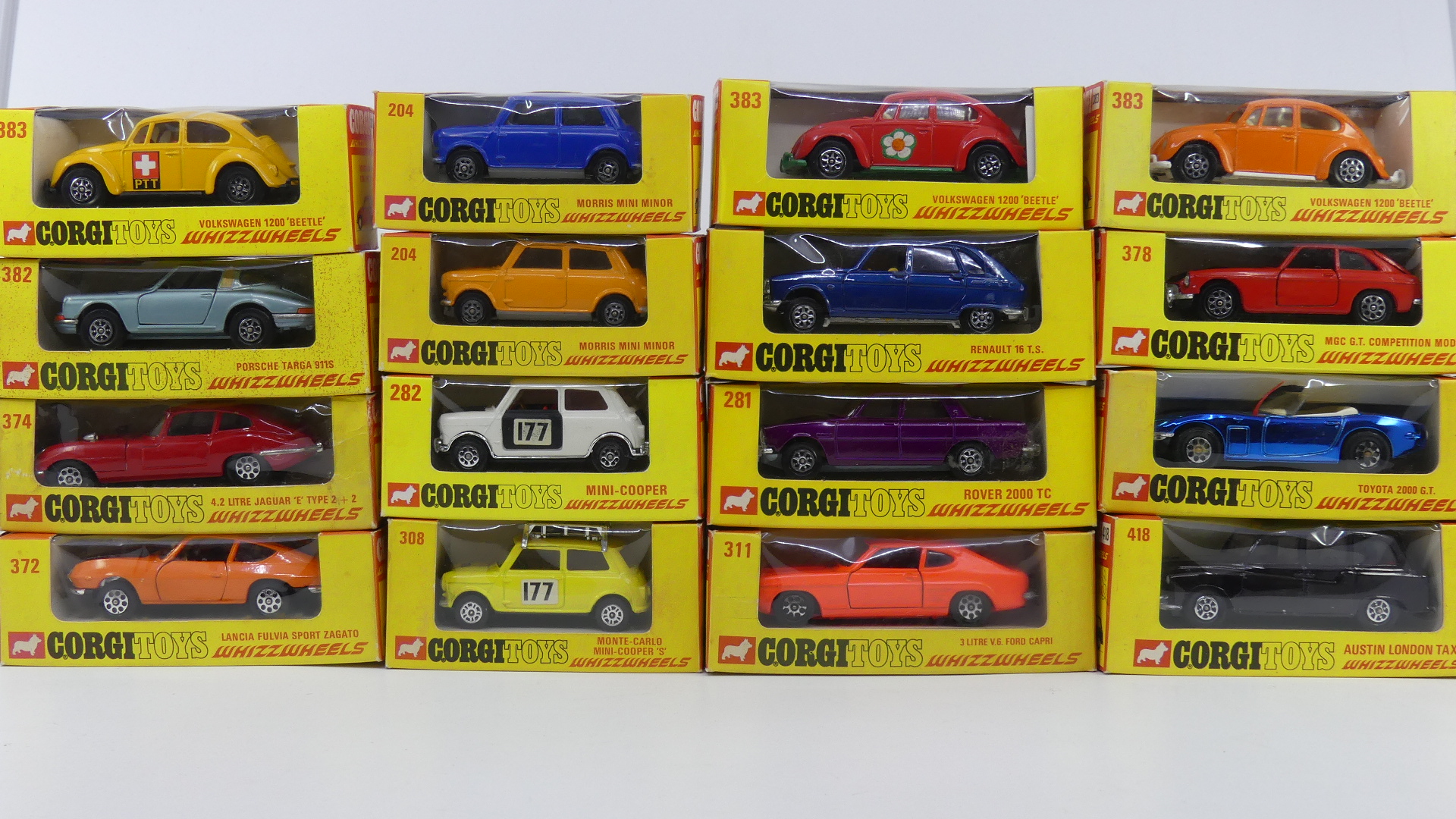 Collection personelle AutoJaune Corgi Toys Whizzwheels