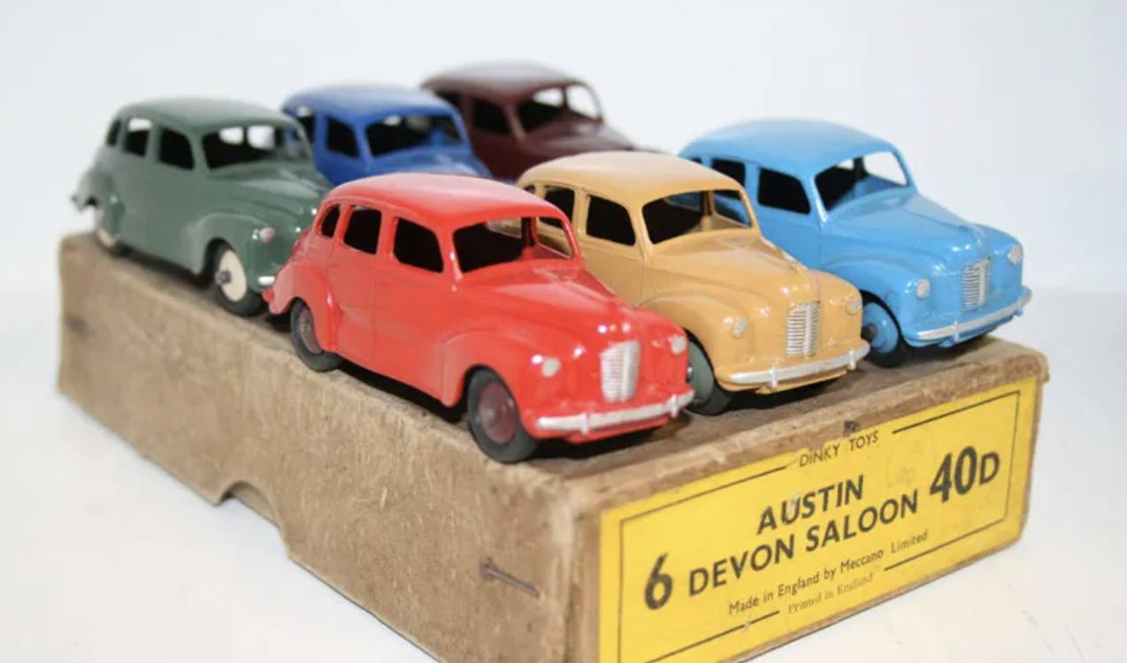 Austin Devon 40D Collection Autojaune