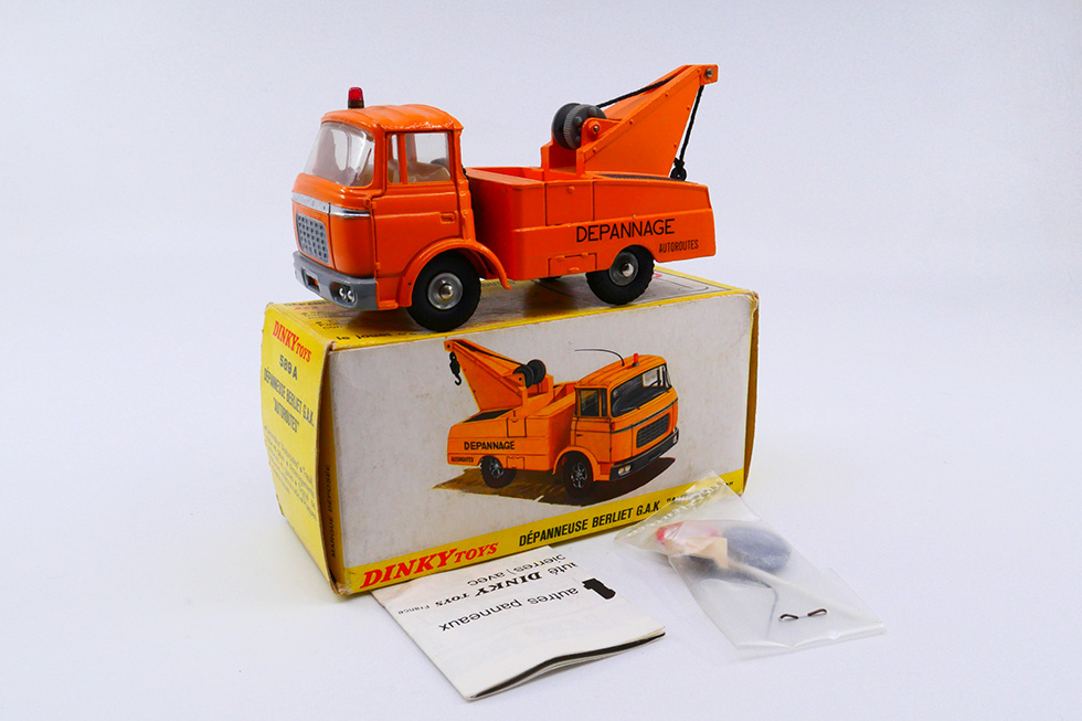 Dinky Toys France - Berliet Gak dépanneuse autoroutes 589A