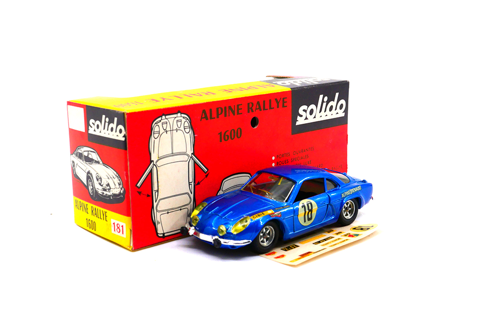 Solido - Alpine Renault 1600S rallye de Monte Carlo 1971 181