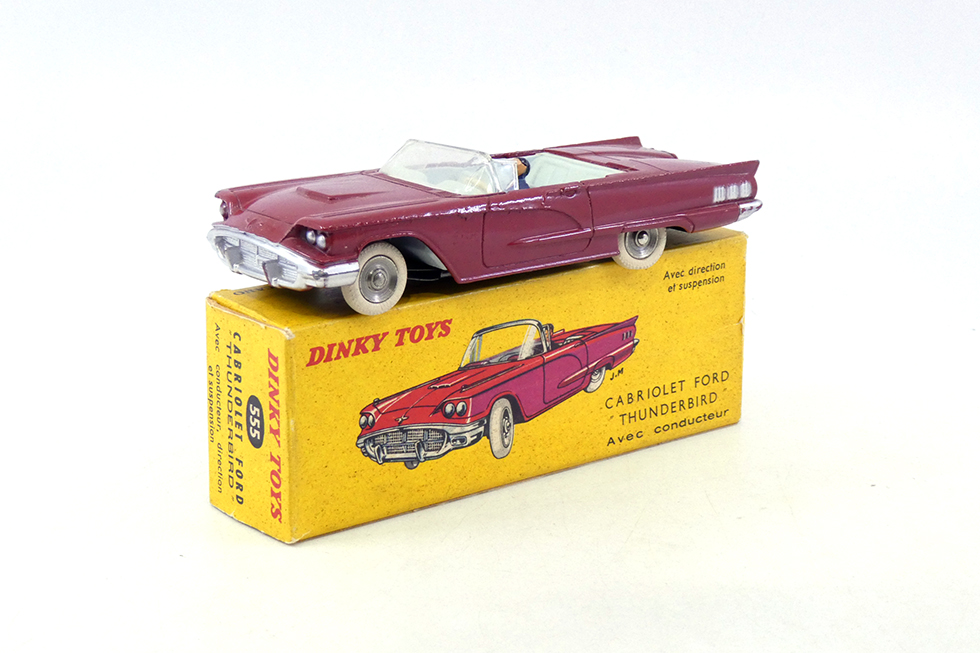 Dinky Toys France - Ford Thunderbid cabriolet 555
