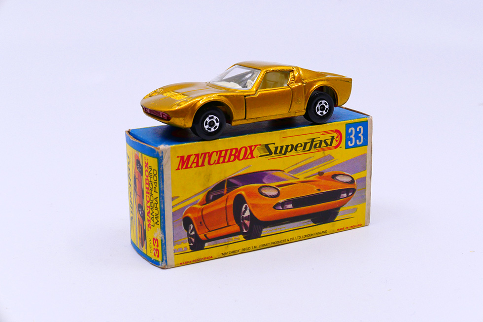 Matchbox - Lamborghini Miura P400 33