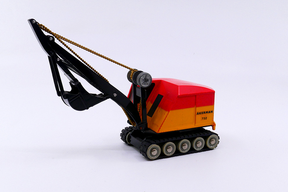 Tekno - Akerman 752 pelle rétro sur chenilles 860