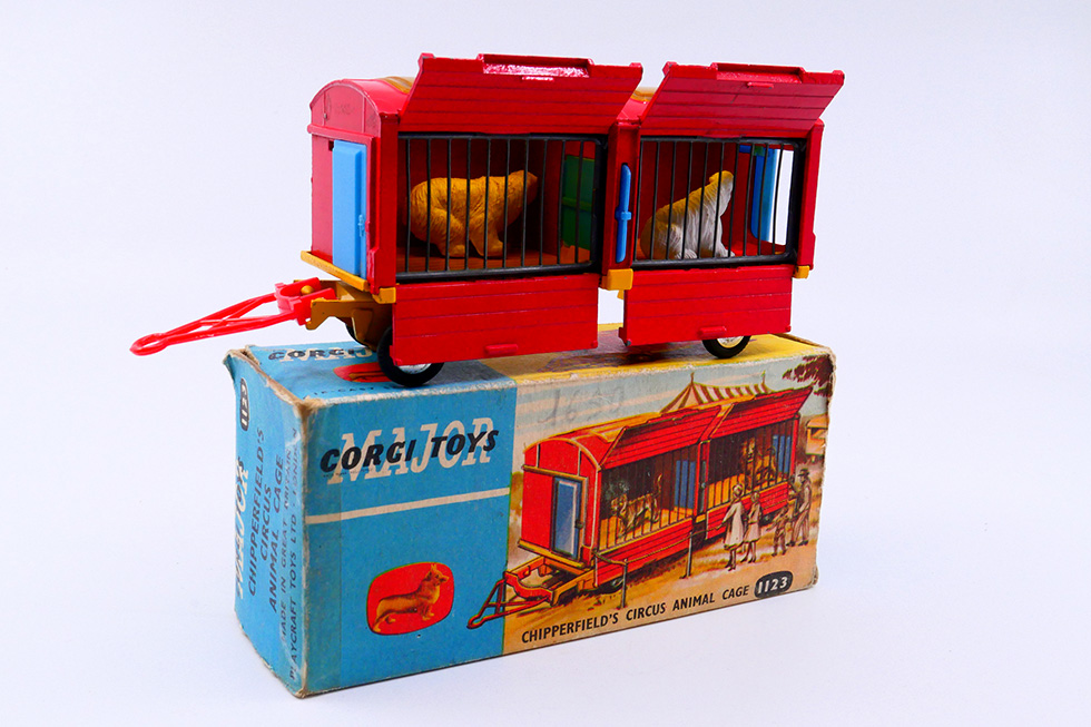 Corgi Toys - Remorque cage Chipperfields 1123