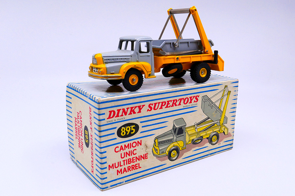 Dinky Toys France - Unic Multibenne Marrel 895