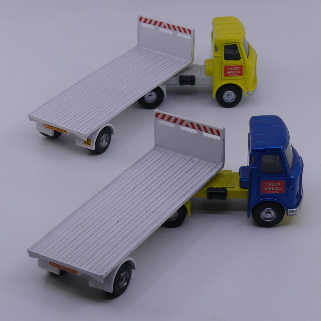 Dinky Toys AEC Hoynor rares versions Collection AutoJaune.