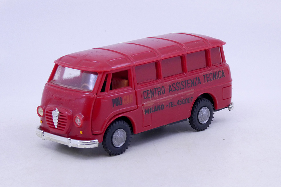 Politoys - Romeo 2° fourgon tôlé Policar centro assistenza technica 301