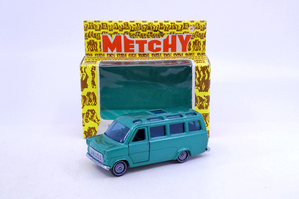 Siku Metchy - Ford Tranzit bus V334 Bleu