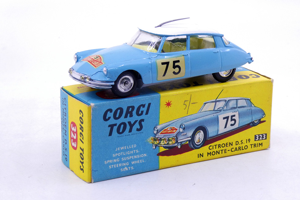 Corgi Toys - Citroën DS19 rallye de Monte Carlo 1965 323