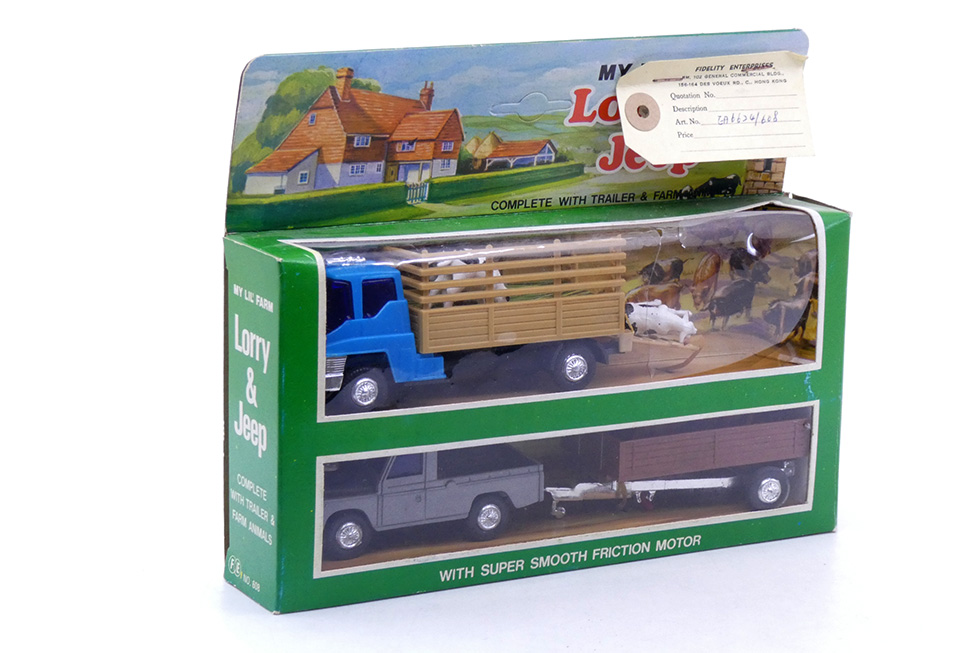 Hong-Kong - coffret My lil' farm Lorry and Jeep 608