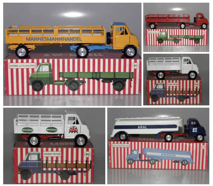 RW Models Hanomag - collection AutoJaune Extrait du blog