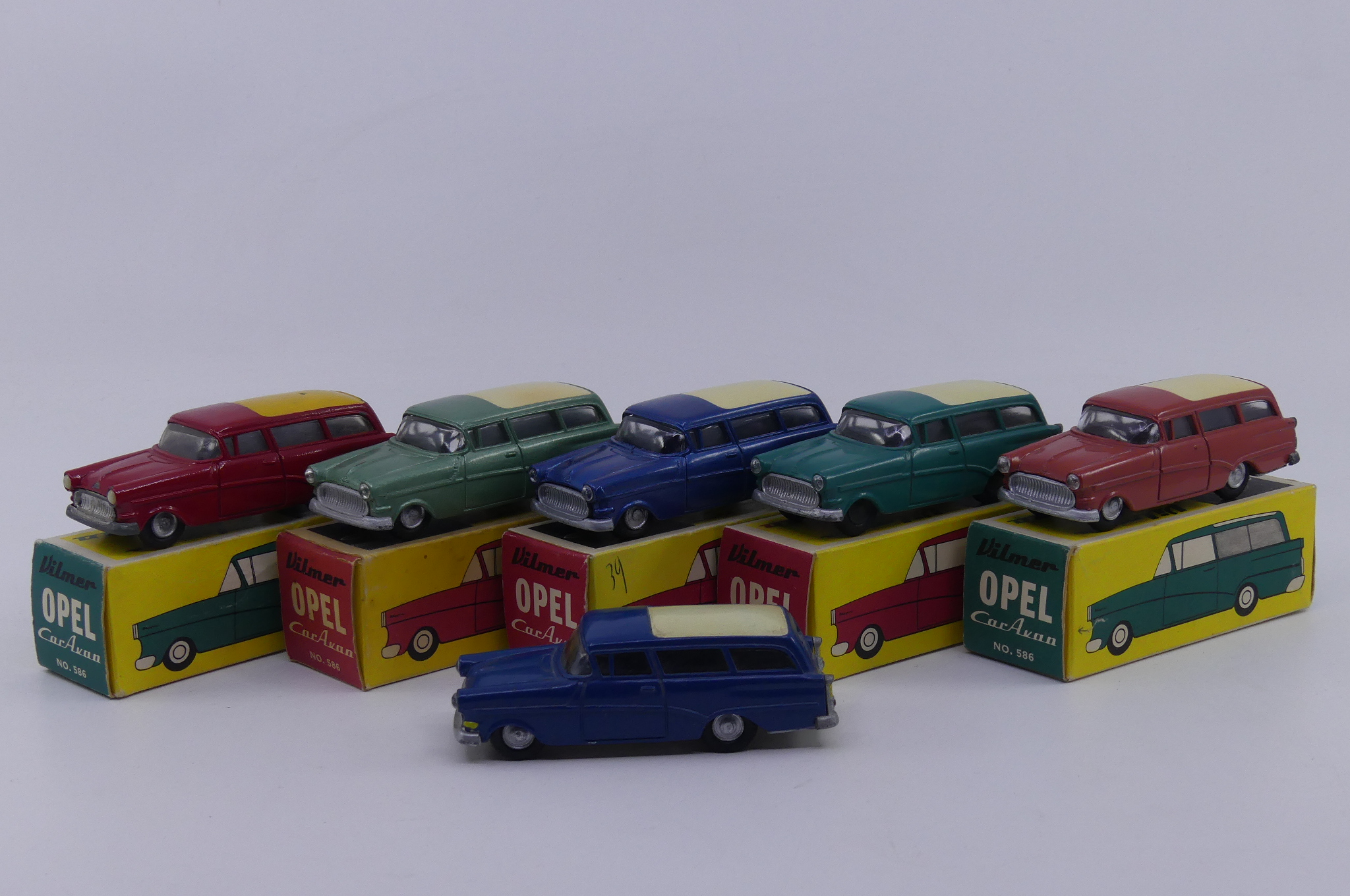 Vilmer ensemble de couleurs de l’Opel Caravan Collection AutoJaune