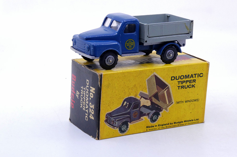 Budgie - Douglas Duomatic benne Victoria Ballast 324