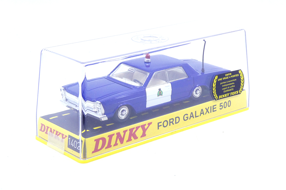 Goodson:Dinky Toys - Ford Galaxie police canadienne 1402