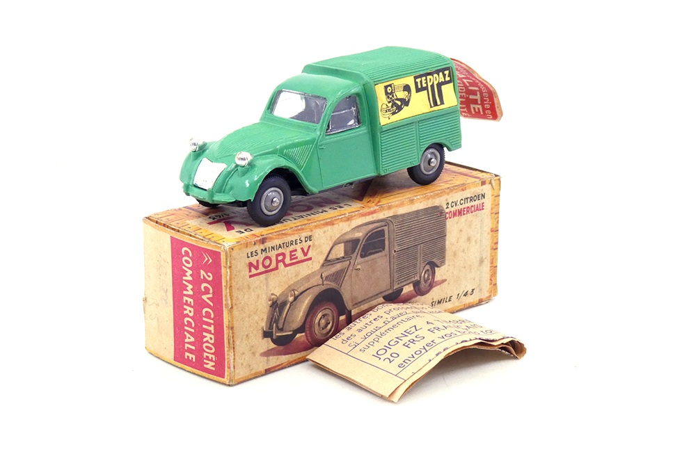Norev - Citroën 2cv commerciale Teppaz 16