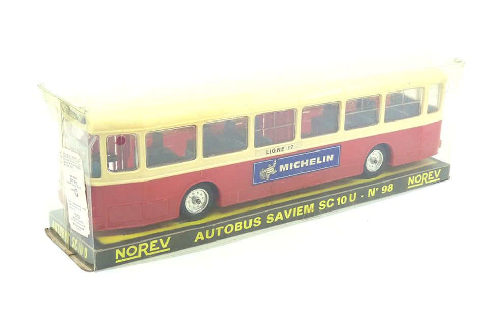 Norev - Saviem SC10U bus ville de Lyon Michelin 98