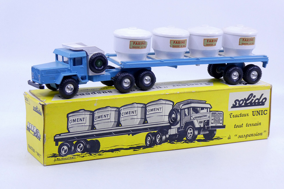 Solido - Unic Sahara semi remorque citerne Farine 301