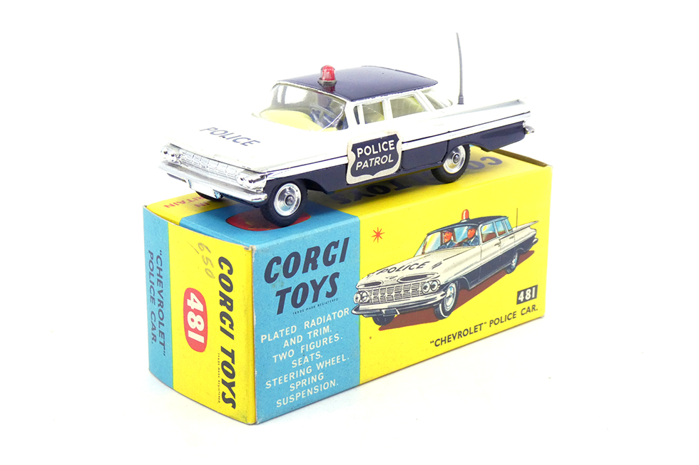 Corgi Toys - Chevrolet Impala police 481