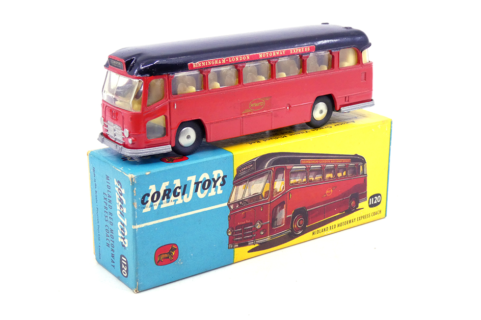 Corgi Toys - Commer car Midland Red Motorway 1120