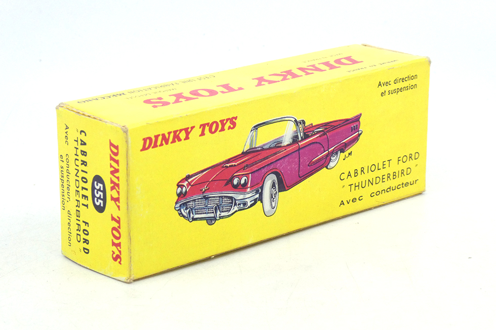 Dinky Toys France - Ford Thunderbird cabriolet 555