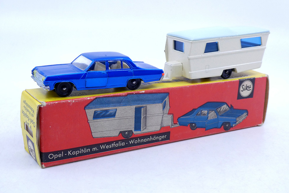 Siku - Opel Käpitan avec caravane Westfalia v279