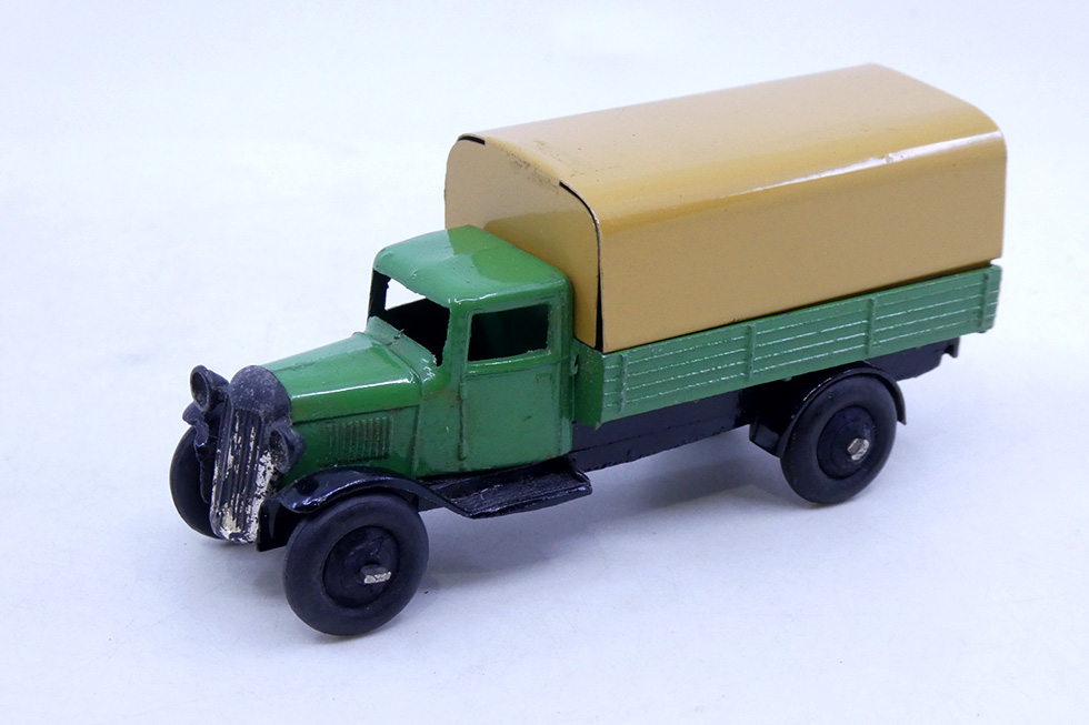 Dinky Toys GB - Camion Type 3 ridelles bâché 25D
