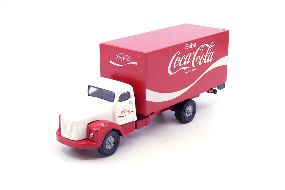 Minimac - Scania 76 porteur fourgon Coca Cola