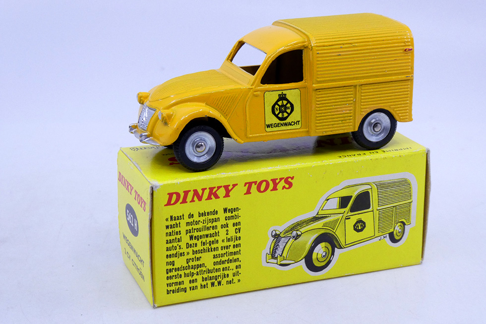 Dinky Toys France - Citroën 2cv fourgonnette Wegenwacht 562H