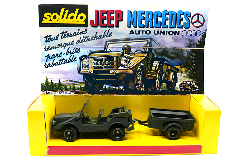 Solido - Auto Union véhicule tout terrain avec remorque 212