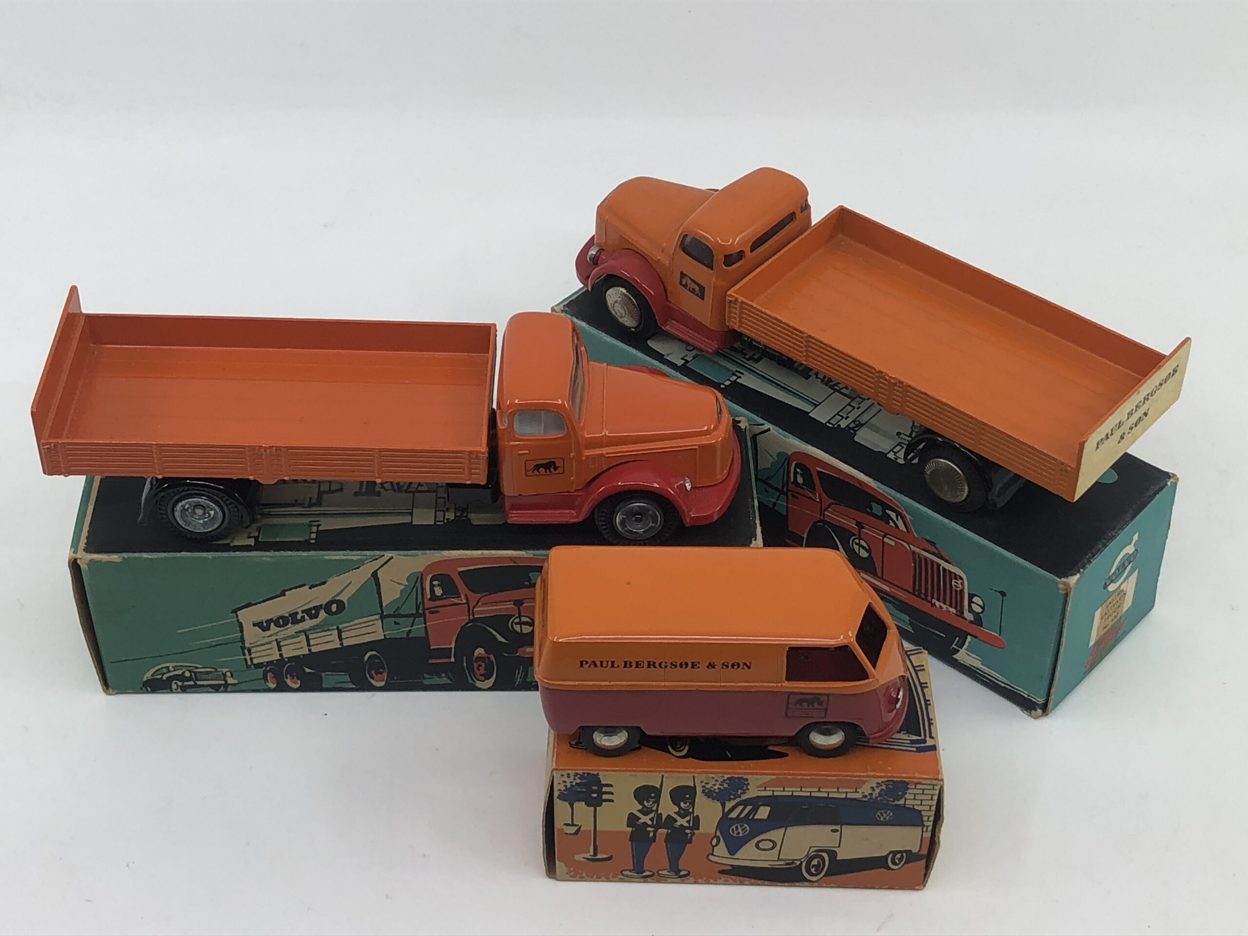 Tekno Volvo et Volkswagen van Paul Bergsoe Collection AutoJaune