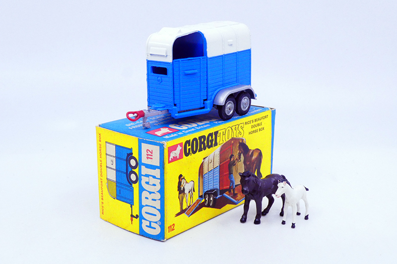 Corgi Toys - Remorque Rice's Beaufort double horse box 112