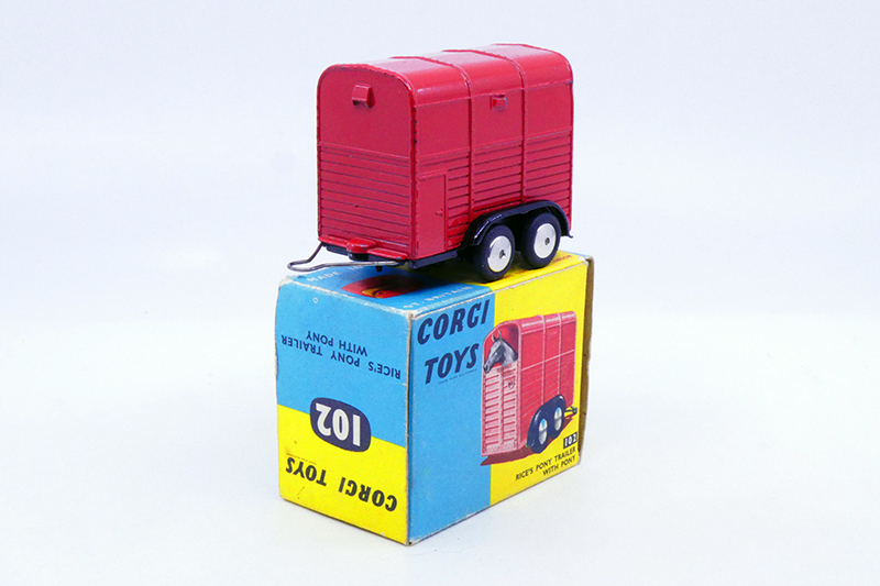 Corgi Toys - Remorque Rice's pony van trailer 102