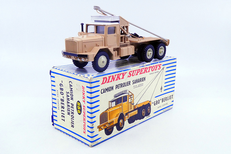 Dinky Toys France - Berliet GBO plateau saharien 888