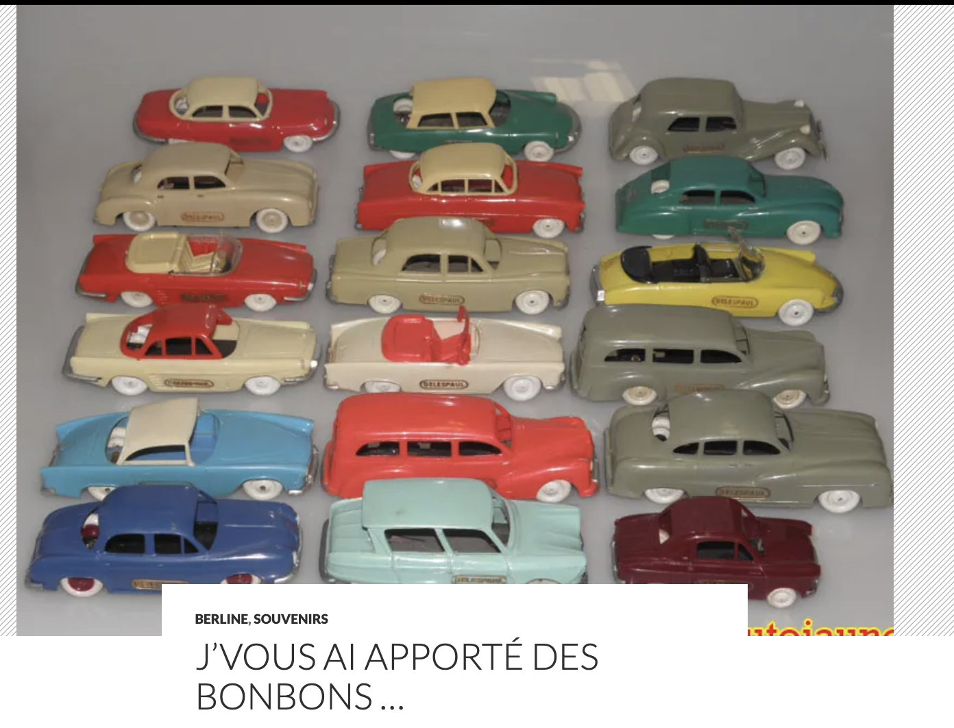 extrait du Blog Auto Jaune - collection AutoJaune