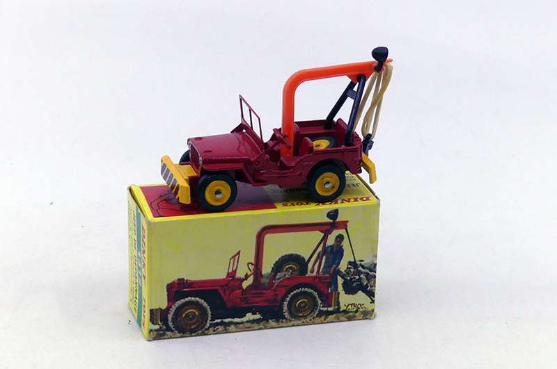Dinky Toys France - Willys Jeep dépannage 1422